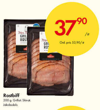 Snabbgross Rostbiff erbjuda