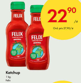 Snabbgross Felix Ketchup erbjuda