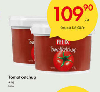Snabbgross Felix Tomatketchup erbjuda