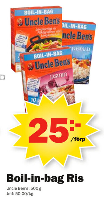 Pekås Boil-in-bag Ris erbjuda