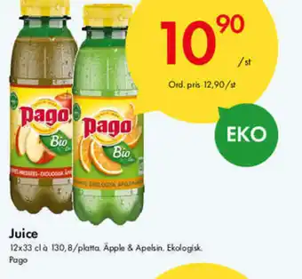Snabbgross Pago Juice erbjuda