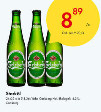 Snabbgross Carlsberg Starköl erbjuda