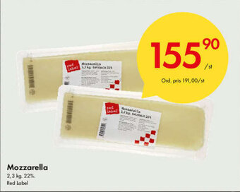 Snabbgross Mozzarella erbjuda