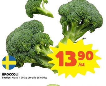 Coop Broccoli erbjuda