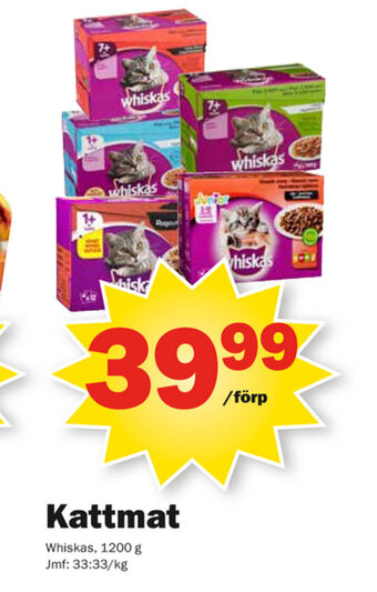 Pekås Kattmat erbjuda