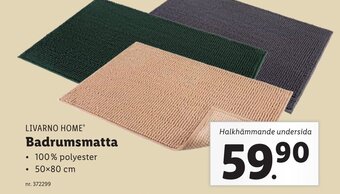Lidl Badrumsmatta erbjuda