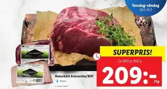Naturkött EntreCôte/Biff