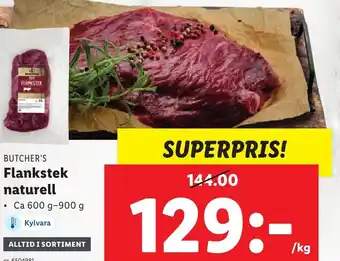 Lidl Flankstek Naturell erbjuda