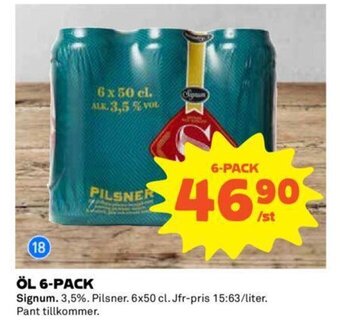 Coop Öl 6-Pack erbjuda