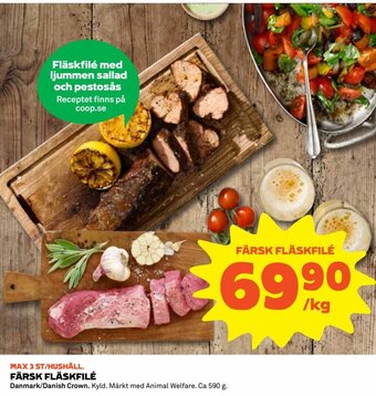 Coop Färsk fläskfilé erbjuda