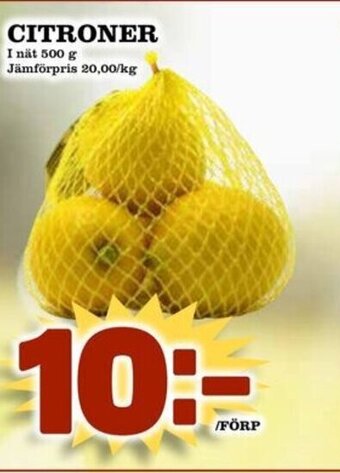 Matvärlden Tensta Citroner erbjuda
