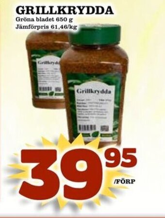 Matvärlden Tensta Grillkrydda erbjuda