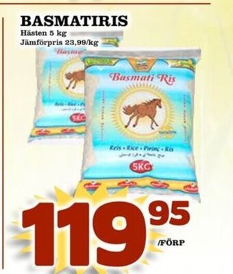 Matvärlden Tensta Basmatiris erbjuda