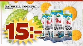 Matdax Naturell yoghurt erbjuda