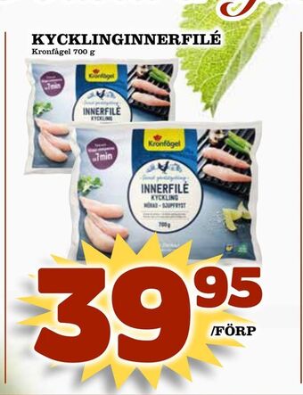 Matdax Kycklinginnerfilé erbjuda