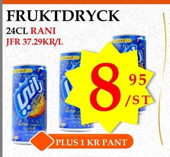 Matmixen Fruktdryck erbjuda
