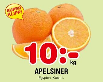 Nya Pulsen Apelsiner erbjuda