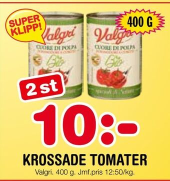 Nya Pulsen Krossade tomater erbjuda