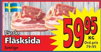 Supergrossen Fläsksida erbjuda