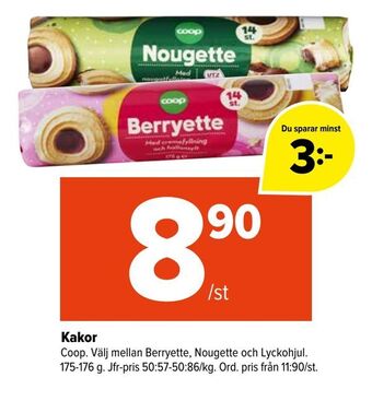 Coop Extra Kakor erbjuda