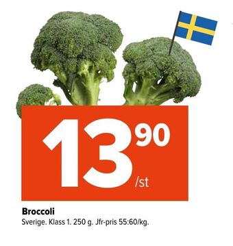 Coop Extra Broccoli erbjuda
