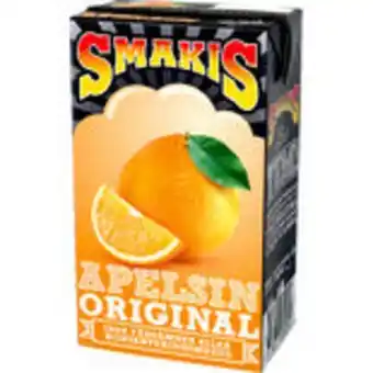 Snabbgross Apelsin fruktdryck tetra smakis 25cl erbjuda