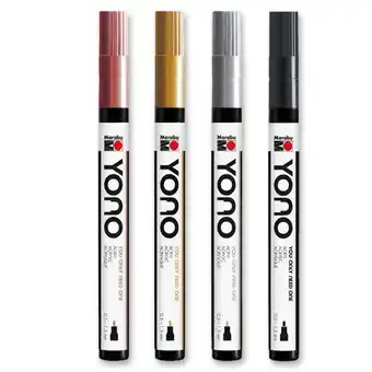 Slöjd-Detaljer Yono-marker set metallic erbjuda