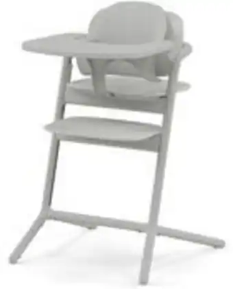 Cybex lemo 3-in-1 matstol inkl. babyset och bricka, suede grey