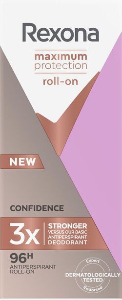 Apotek Hjärtat Rexona maximum protection confidence roll-on woman 50 ml erbjuda