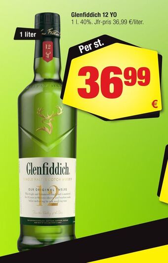 Calle Glenfiddich 12 YO erbjuda
