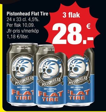 Calle Pistonhead Flat Tire erbjuda