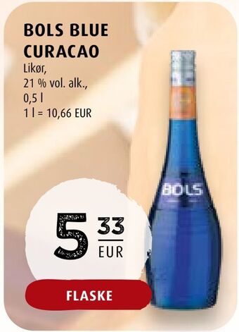 Scandinavian Park Bols blue curacao erbjuda