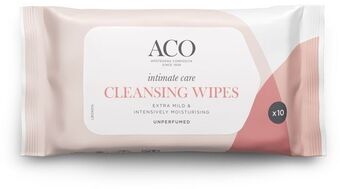 Apotek Hjärtat Aco intimate care cleansing wipes 10 st erbjuda