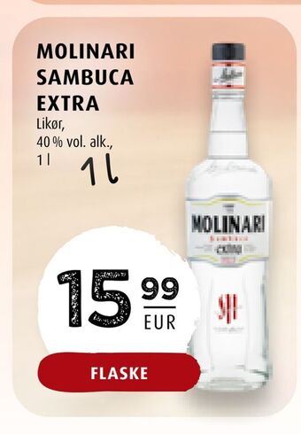 Scandinavian Park Molinari sambuca extra erbjuda