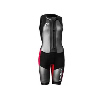 Women's swimrun myboost sl black/silver/red