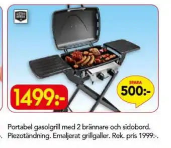 Bo Ohlsson Cozze gasolgrill erbjuda