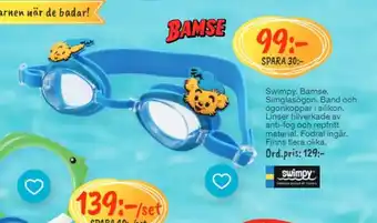 Bo Ohlsson Swimpy, Bamse, Simglasogon, band och erbjuda