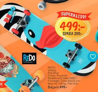 Redo Gallery Pop Blue Duckky, Popsicle