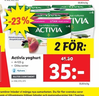 Activia Yoghurt