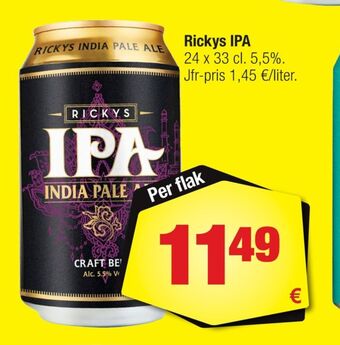 Calle Ipa öl erbjuda