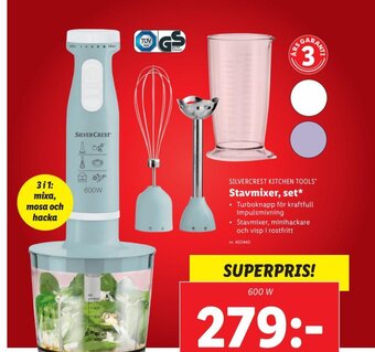 Lidl Stavmixer, set* erbjuda