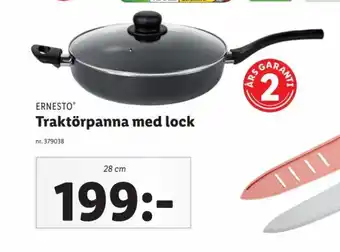 Lidl Traktörpanna med lock erbjuda