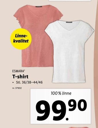 Lidl T-Shirt erbjuda