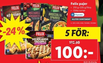 Lidl Felix Pajer erbjuda