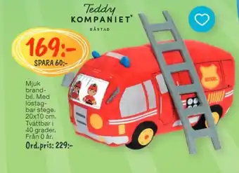 Mjuk brand bil med löstag