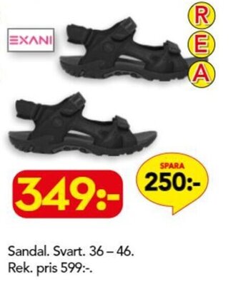 Bo Ohlsson Sandal. svart. erbjuda