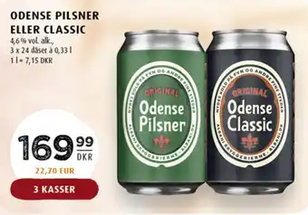 Scandinavian Park Odense pilsner eller classic erbjuda