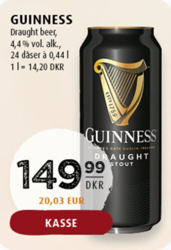 Scandinavian Park Guinness erbjuda