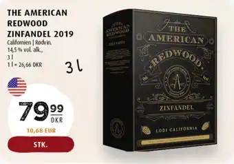 Scandinavian Park The american redwood zinfandel 2019 erbjuda