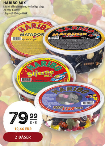 Scandinavian Park Haribo mix erbjuda